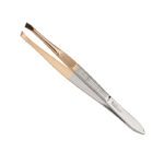 PINZA DEPILAR OBLICUA PUNTA DORADA