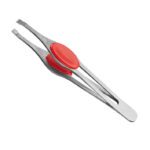 PINZA DEPILAR INOX.ANATOMICA RECTA 9,5 CM