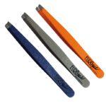 PINZA DEPILAR MEDIANA COLORES 8 CM.