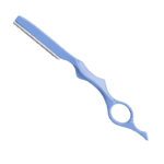 NAVAJA METALICA AZUL CON PROTECTOR
