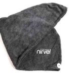 TOALLA TURBANTE MICROFIBRA NEGRA NIRVEL