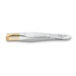 PINZA DE DEPILAR PROFESIONAL PLATA-ORO 8 CM.