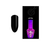 ESMALTE SEMIPERMANENTE MOLLY LAC ULTIMATE BLACK