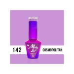 MOLLY LAC SEMIPERMANENTE FLAMINGO 142 HEMA/DI HEMA FREE COSMOPOLITAN 10 ML.