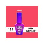 MOLLY LAC SEMIPERMANENTE HEARTS & KISSES 193 DARK RASPBERRY 10 ML.