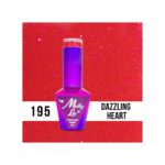MOLLY LAC SEMIPERMANENTE HEARTS & KISSES 195 DAZZLING HEART 10 ML.