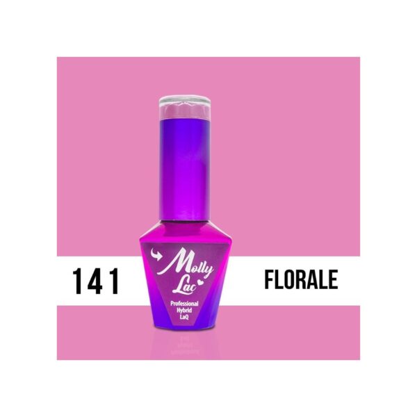 MOLLY LAC SEMIPERMANENTE FLAMINGO 141 FLORALE 10 ML.