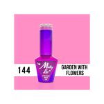 MOLLY LAC SEMIPERMANENTE FLAMINGO 144 GRADEN WITH FLOWERS 10 ML.