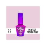 MOLLY LAC SEMIPERMANENTE YES I DO 22 PERFECT FRENCH PINK 10 ML.
