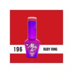 MOLLY LAC SEMIPERMANENTE HEARTS & KISSES 196 RUBY RING 10 ML.