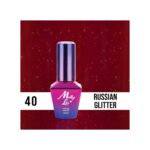 MOLLY LAC SEMIPERMANENTE ELITE WOMEN 40 RUSSIAN GLITTER 10 ML.