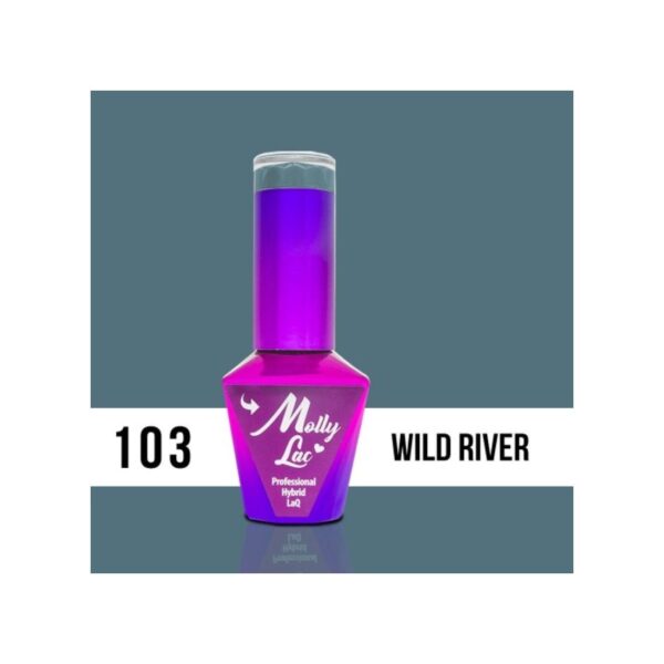 MOLLY LAC SEMIPERMANENTE PURE NATURE 103 WILD RIVER 10 ML.