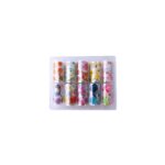 FOIL CAJA 10 UNID. FLORES COLOR MOLLY LAC
