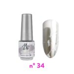 WATER INK METALLIC N.34 MOLLY LAC 5 ML. PLATA