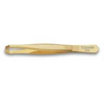 PINZA DE DEPILAR PROFESIONAL DORADA REF. 12246