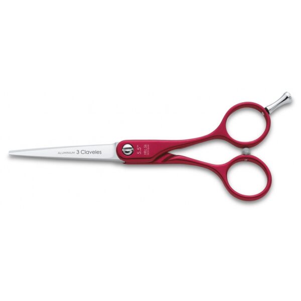 TIJERA DURALUMINIO ROJA 5,5" 12607