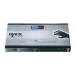 GUANTE LATEX NEGRO TEXTURIZADO CAJA 20 UNID.