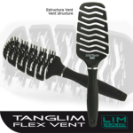 CEPILLO TANGLIM FLEX VENT NEGRO