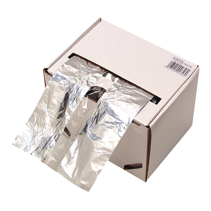 rollo papel aluminio con franja transparente 02531