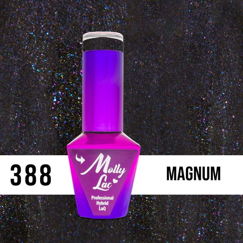9037-Esmalte-semipermanente-Molly-Lac-Magnum-10-ml-388 MOLLY LAC SEMIPERMANENTE WEDDING DREAM&CHAMPAGNE 388 10 ML. - Imagen 1