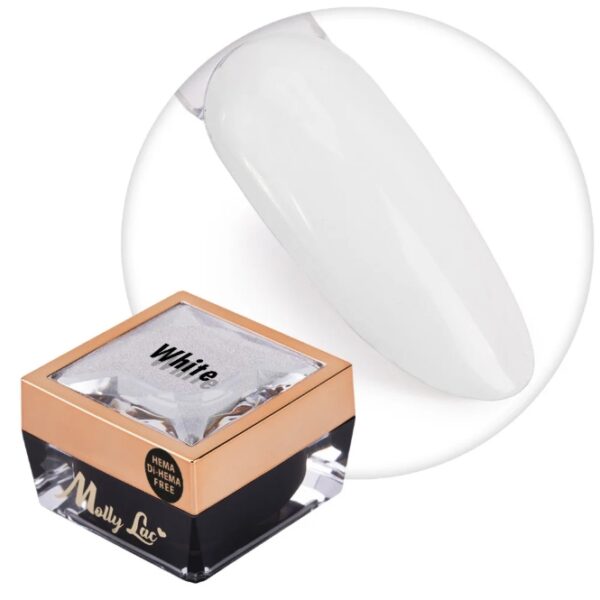 gel paint white molly lac