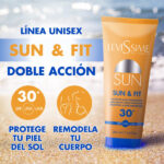 SUN & FIT PROTECTOR SOLAR REMODELANTE SFP30 LEVISSIME - Imagen 2