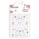 PEGATINA FLUORESCENTE NAVIDAD MOLLY LAC