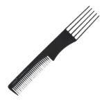PEINE CARBON LINE AHUECADOR 5 PUAS 19,5 CM