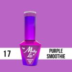 MOLLY LAC SEMIPERMANENTE COCKTAILS & DRINKS 17 PURPLE SMOOTHIE 10 ML.