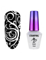 ESMALTE STAMPING BLANCO 10 ML. MOLLY LAC SECADO AL AIRE
