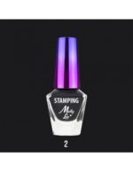 ESMALTE STAMPING NEGRO 10 ML. MOLLY LAC SECADO AL AIRE - Imagen 2