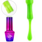 BASE RUBBER 2 en 1 FLUOR LIME MOJITO Nº 3  MOLLY LAC 10 ML. - Imagen 2