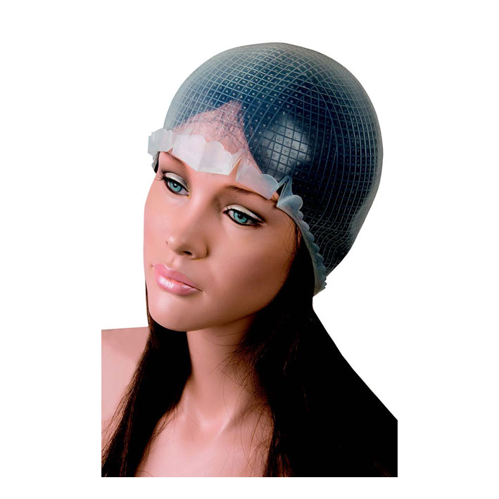 06460 GORRO MECHAS SILICONA