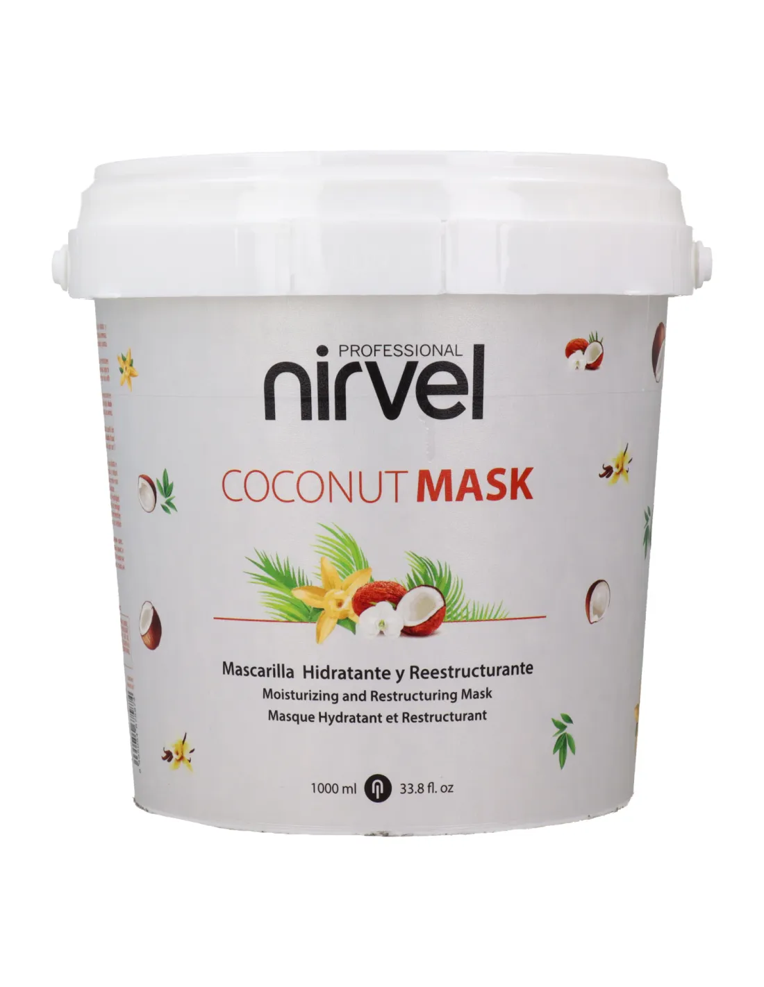 nirvel-coconut-mask-1000-ml mascarilla hidratante coconut mask nirvel