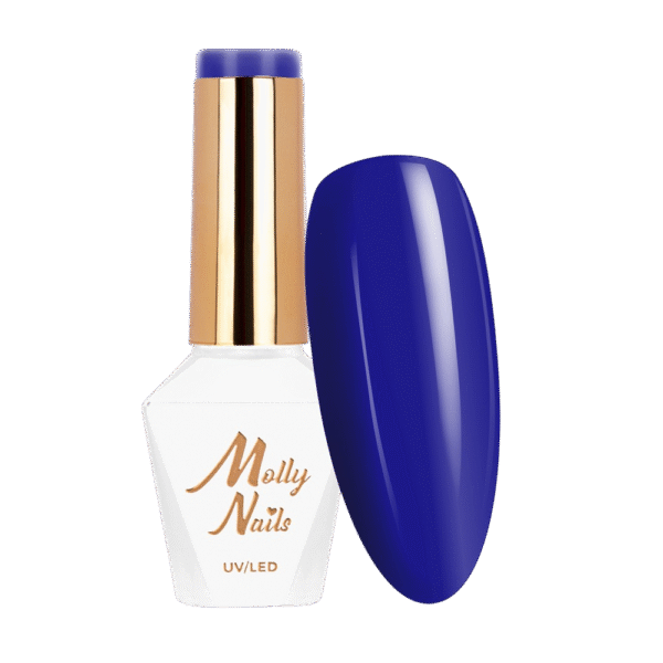 MOLLY LAC SEMIPERMANENTE POWER FLOWER 727 BLUE HYDRANGEA HEMA/DI HEMA FREE  8 GR.