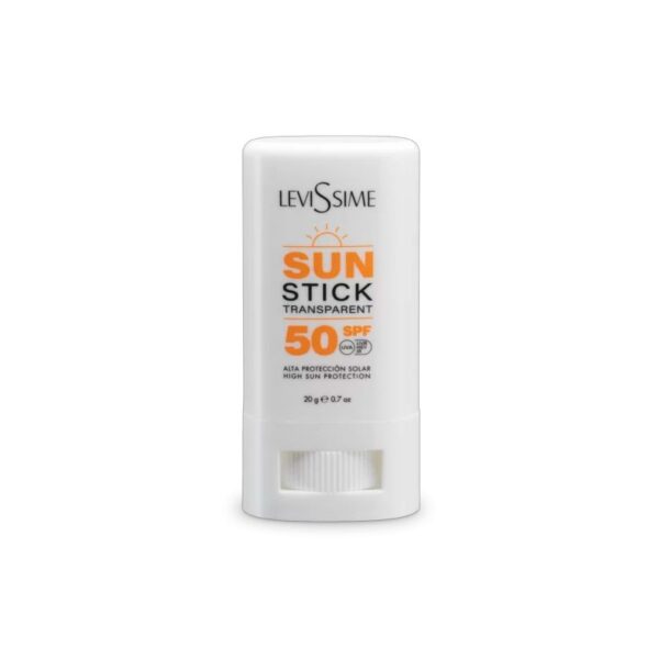 sun stick transparente levissime