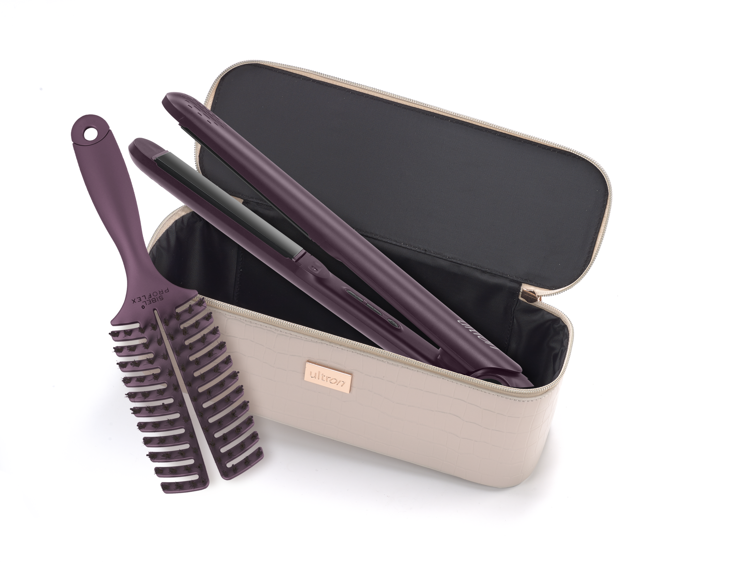 plancha girra + cepillo proflex plancha girra cepillo proflex